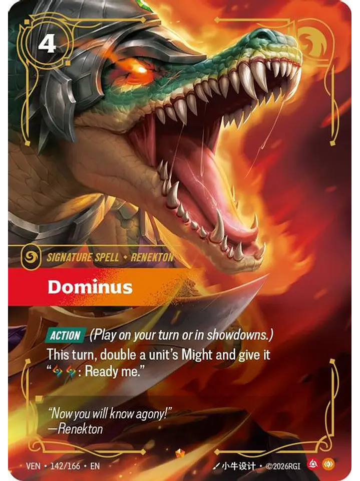 142/166 Epic Dominus 1