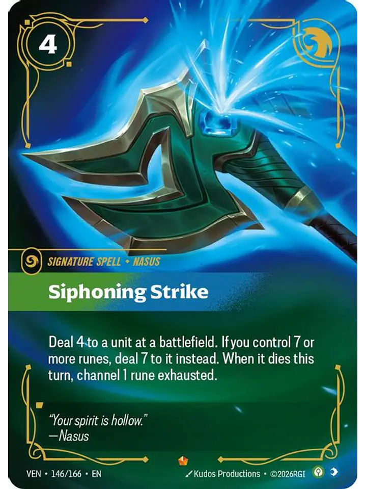 146/166 Epic Siphoning Strike 1