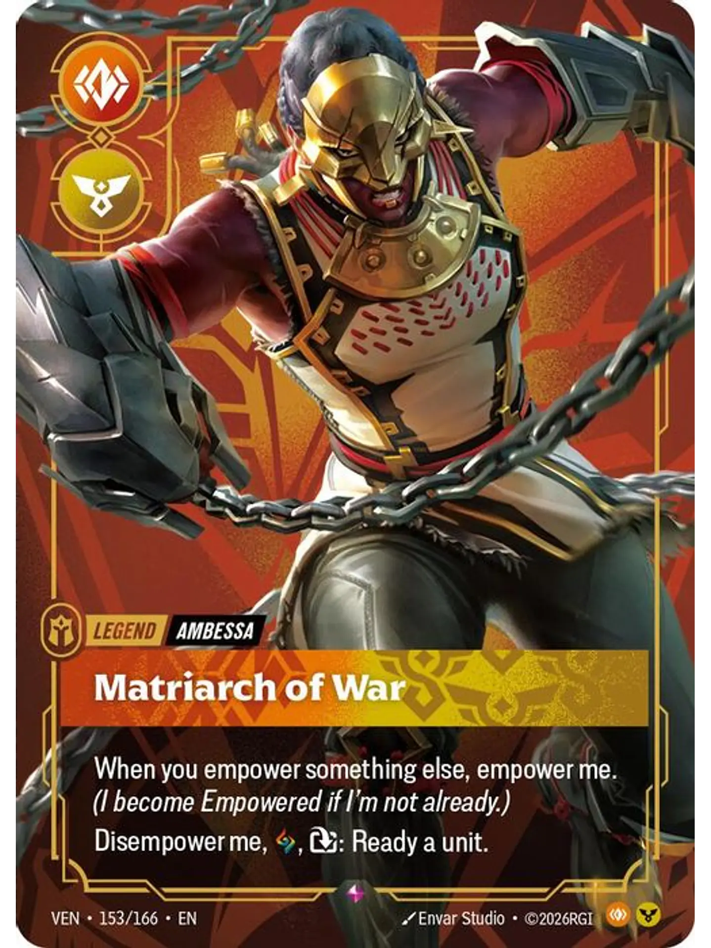 153/166 R Ambessa - Matriarch of War 1