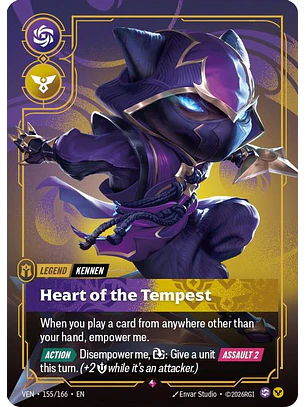 155/166 R Yordle, Kennen - Heart of the Tempest
