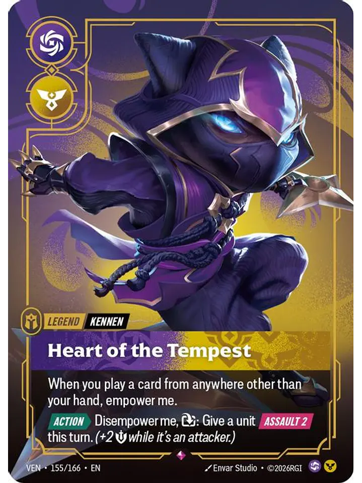155/166 R Yordle, Kennen - Heart of the Tempest 1