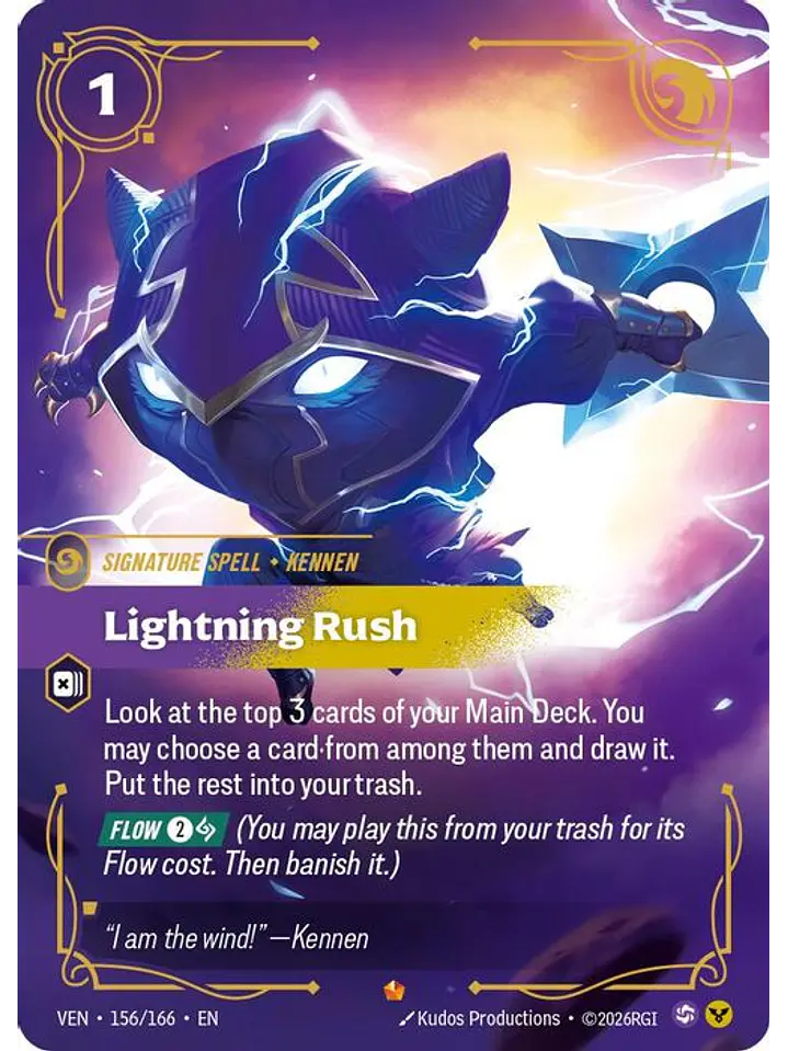 156/166 Epic Lightning Rush 1