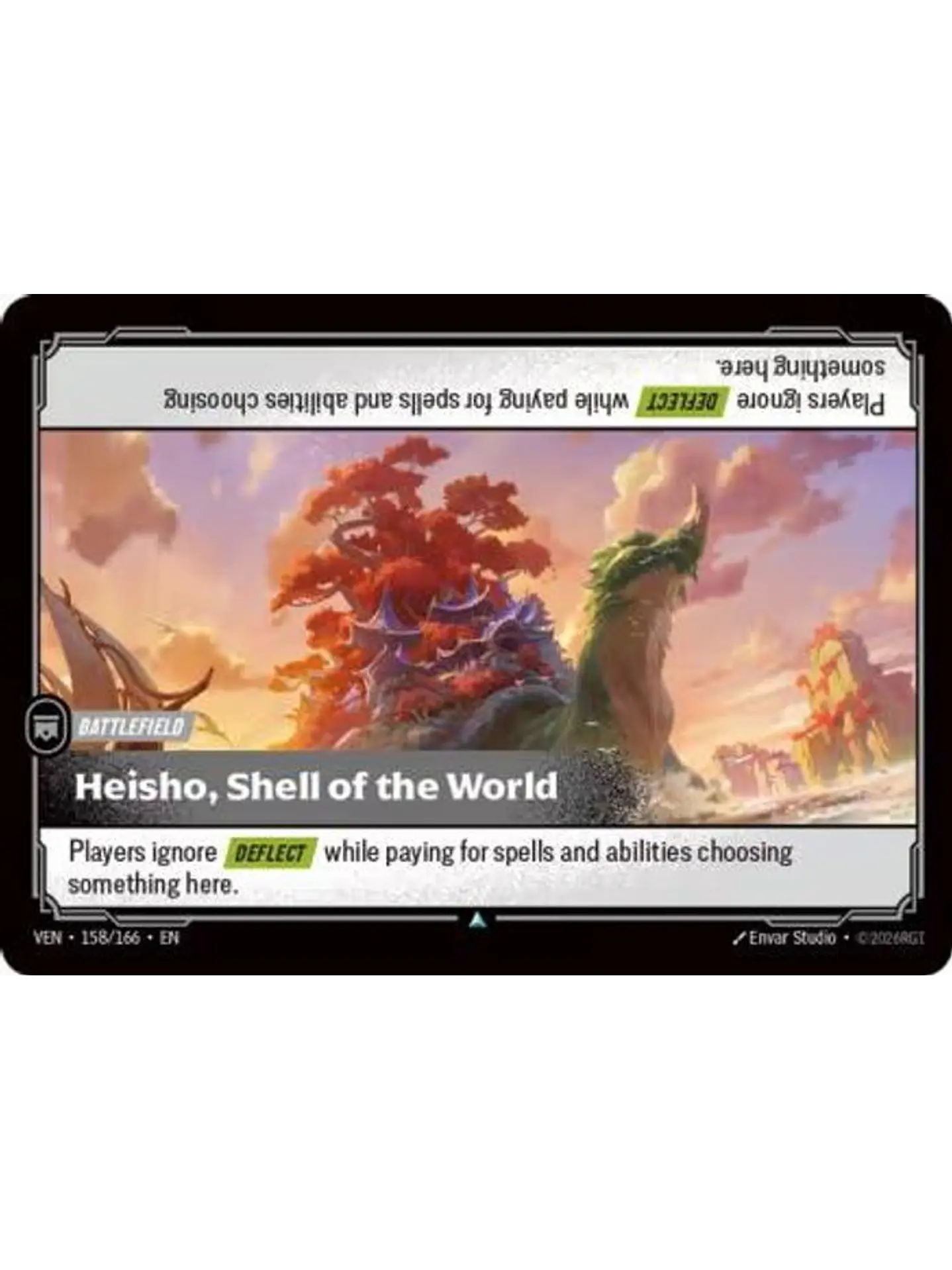 158/166 U Heisho, Shell of the World 1