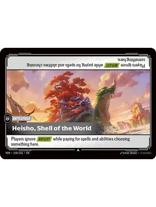 158/166 U Heisho, Shell of the World