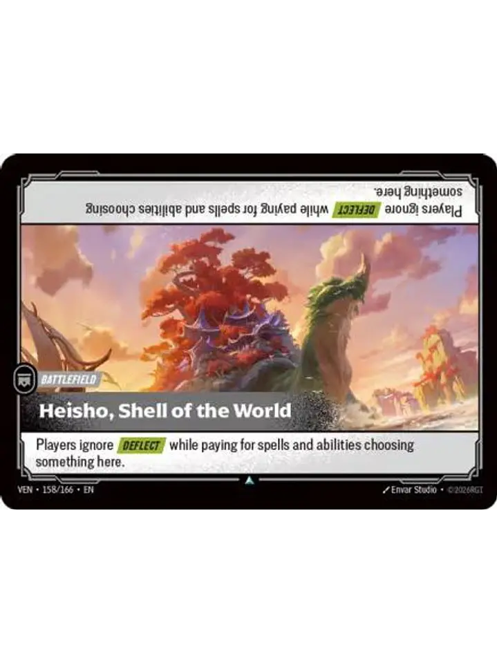 158/166 U Heisho, Shell of the World 1