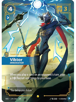 176/166 (Alternate Art) Viktor, Innovator
