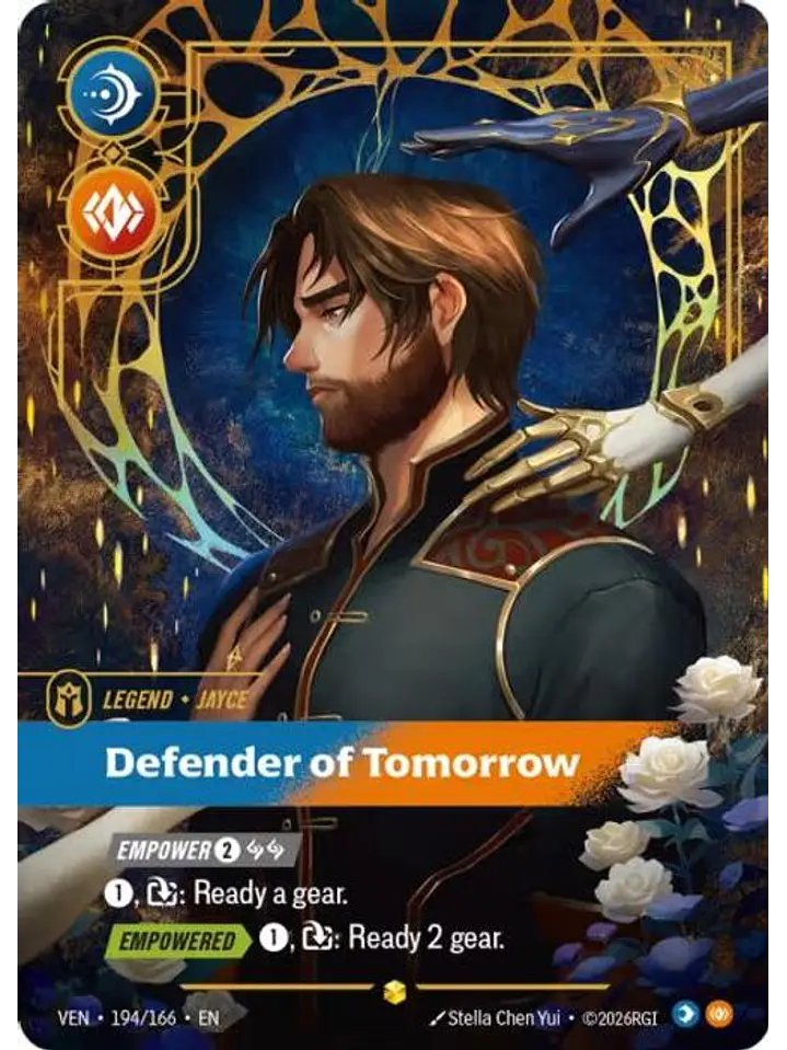 194/166 (Alternate Art) Jayce - Defender of Tomorrow (Overnumbered) 1
