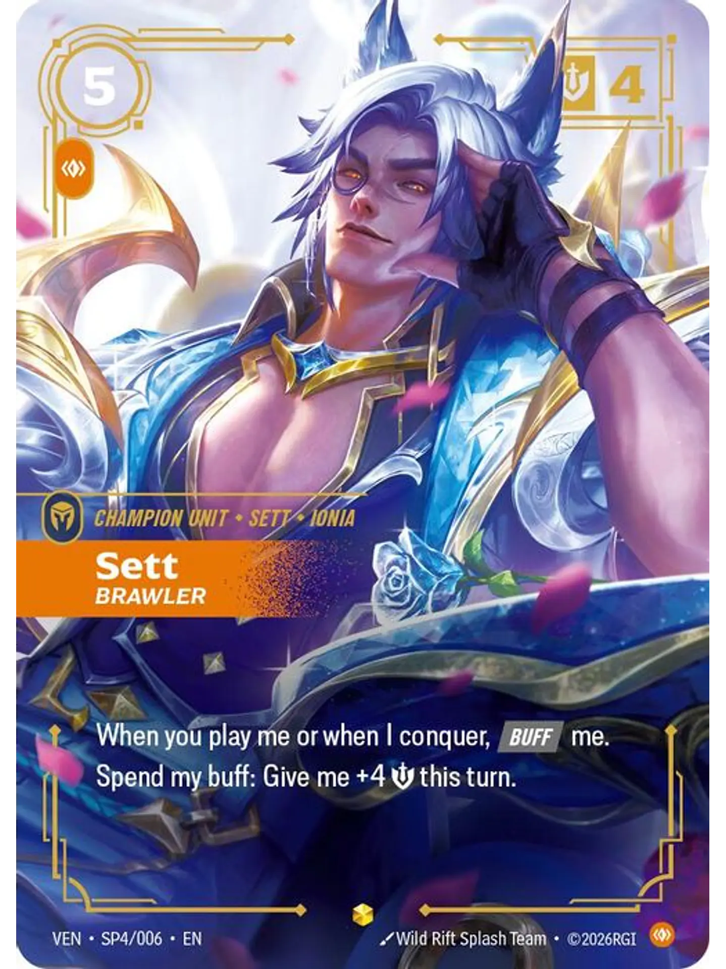 SP4/06 (Alternate Art) Sett, Brawler 1