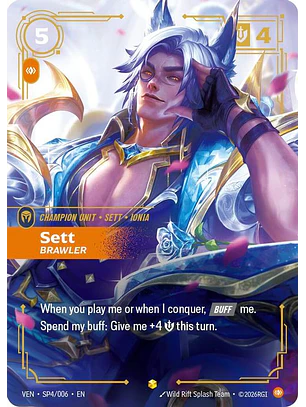 SP4/06 (Alternate Art) Sett, Brawler