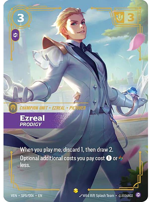 SP5/06 (Alternate Art) Ezreal, Prodigy
