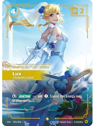 SP6/06 (Alternate Art) Lux, Crownguard