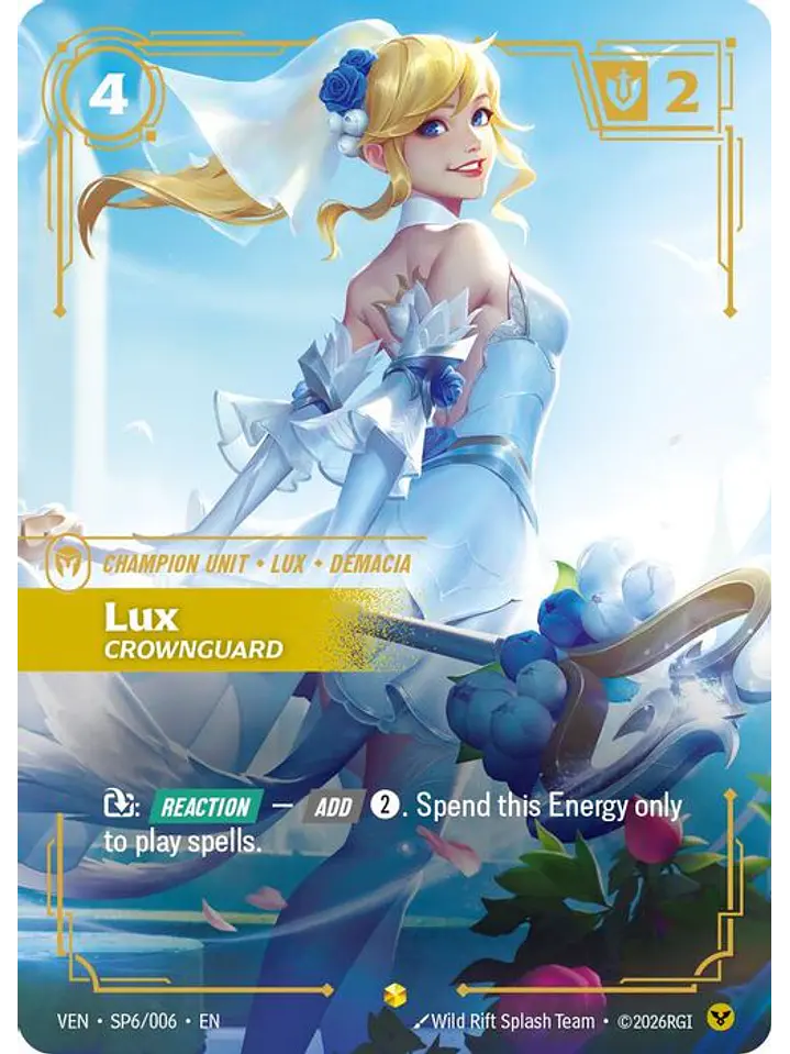 SP6/06 (Alternate Art) Lux, Crownguard 1