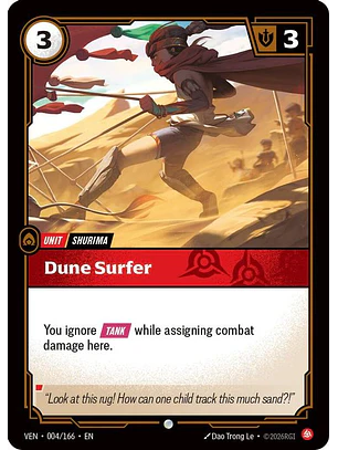 004/166 C Dune Surfer (FOIL)