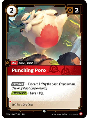 007/166 C Punching Poro (FOIL)