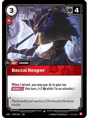 009/166 U Baccai Reaper (FOIL)