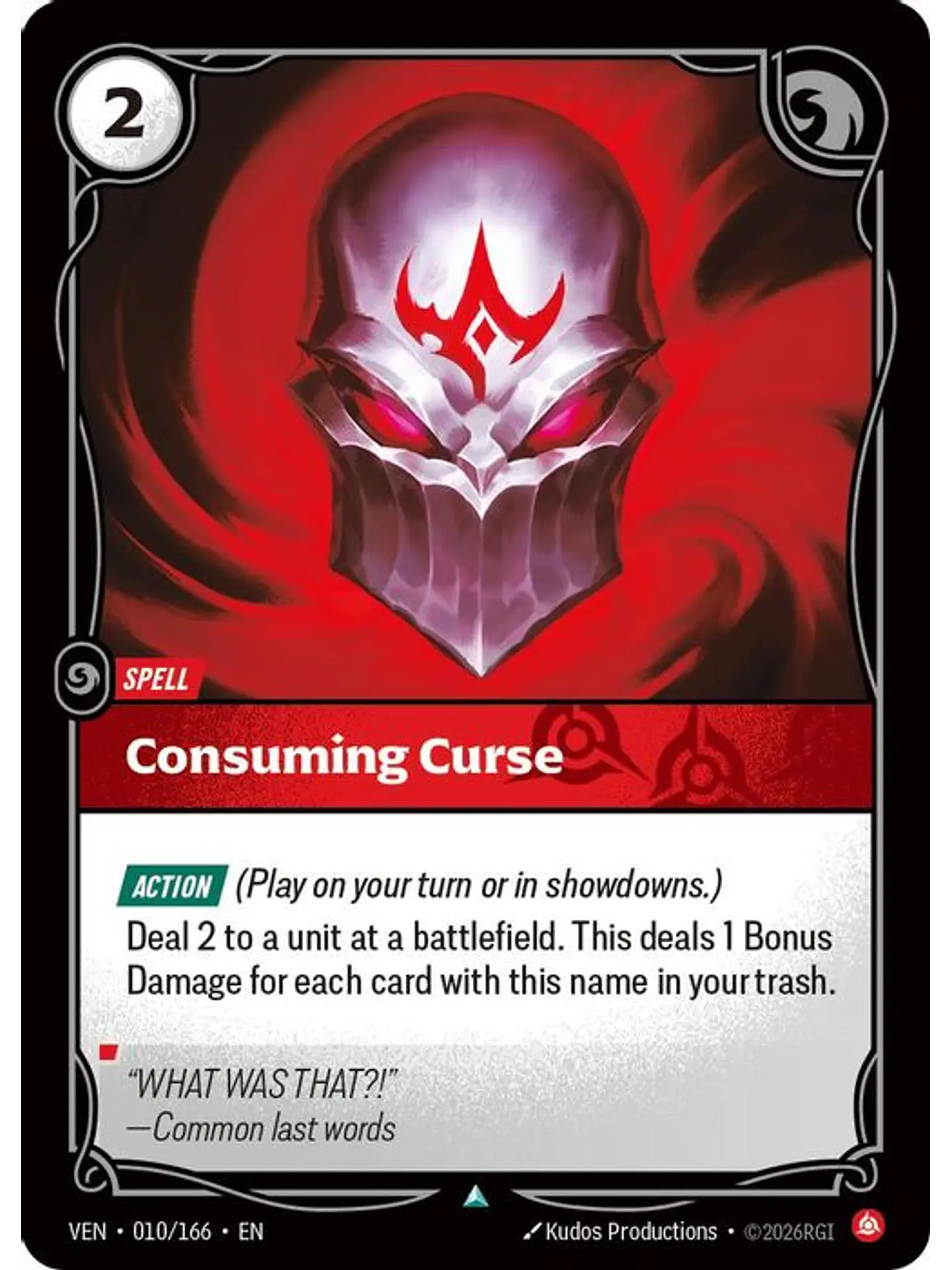 010/166 U Consuming Curse (FOIL) 1