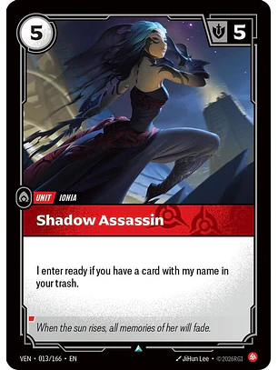 013/166 U Shadow Assassin (FOIL)