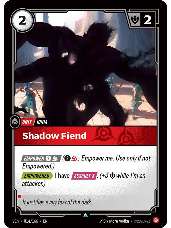 014/166 U Shadow Fiend (FOIL) 1