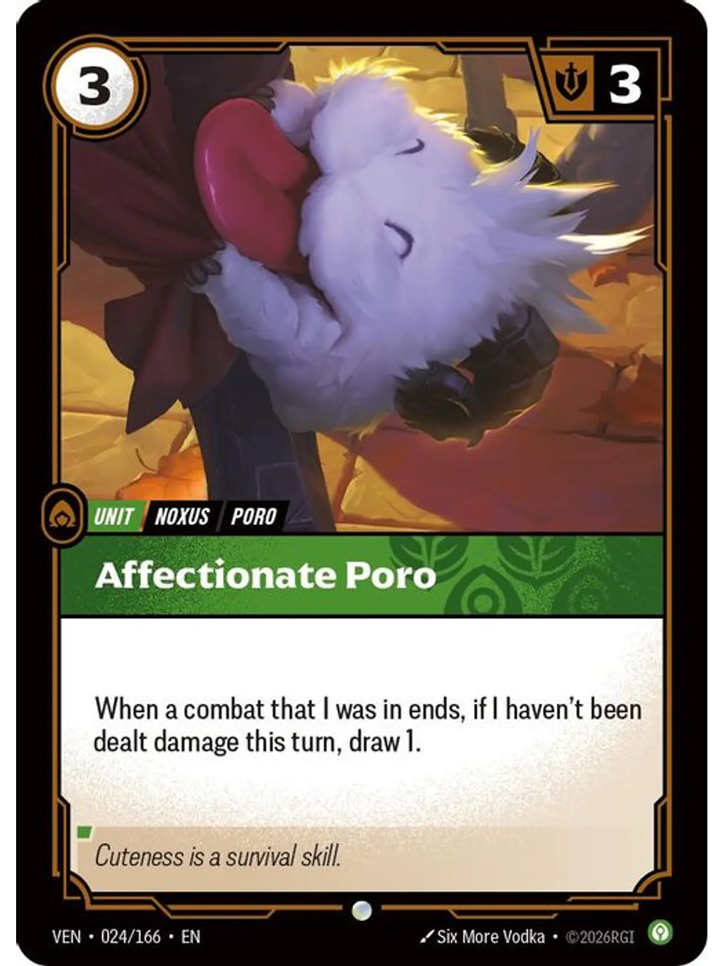 024/166 C Affectionate Poro (FOIL) 1