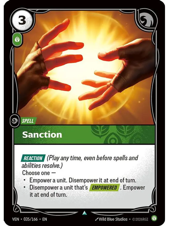035/166 U Sanction (FOIL) 1
