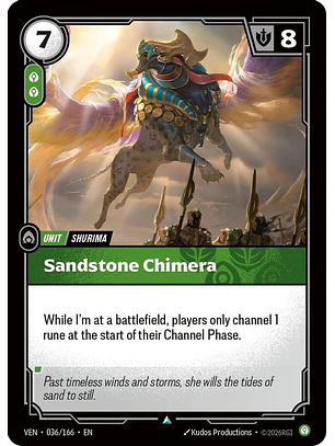 036/166 U Sandstone Chimera (FOIL)
