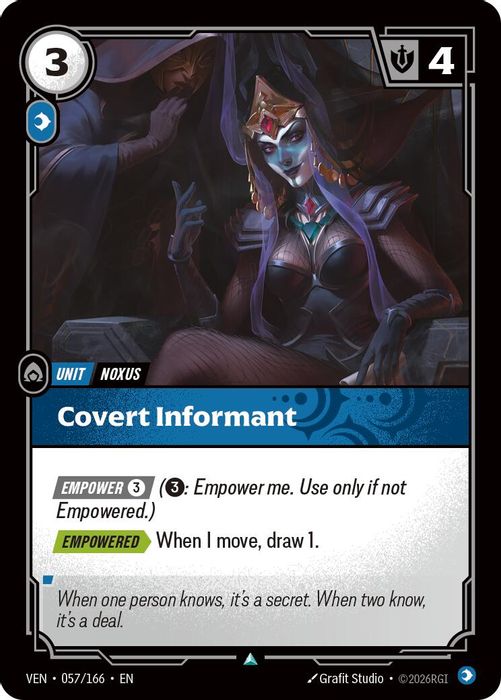 057/166 U Covert Informant (FOIL)