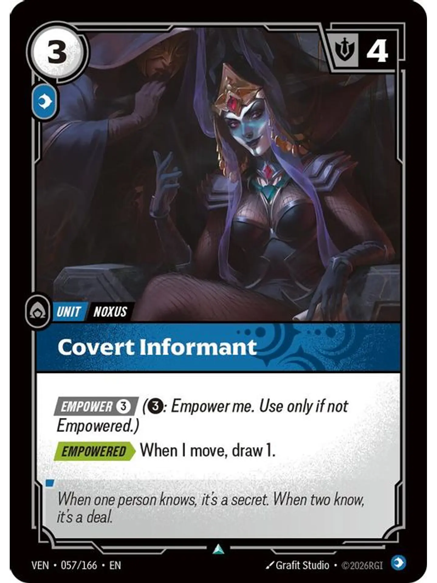 057/166 U Covert Informant (FOIL) 1