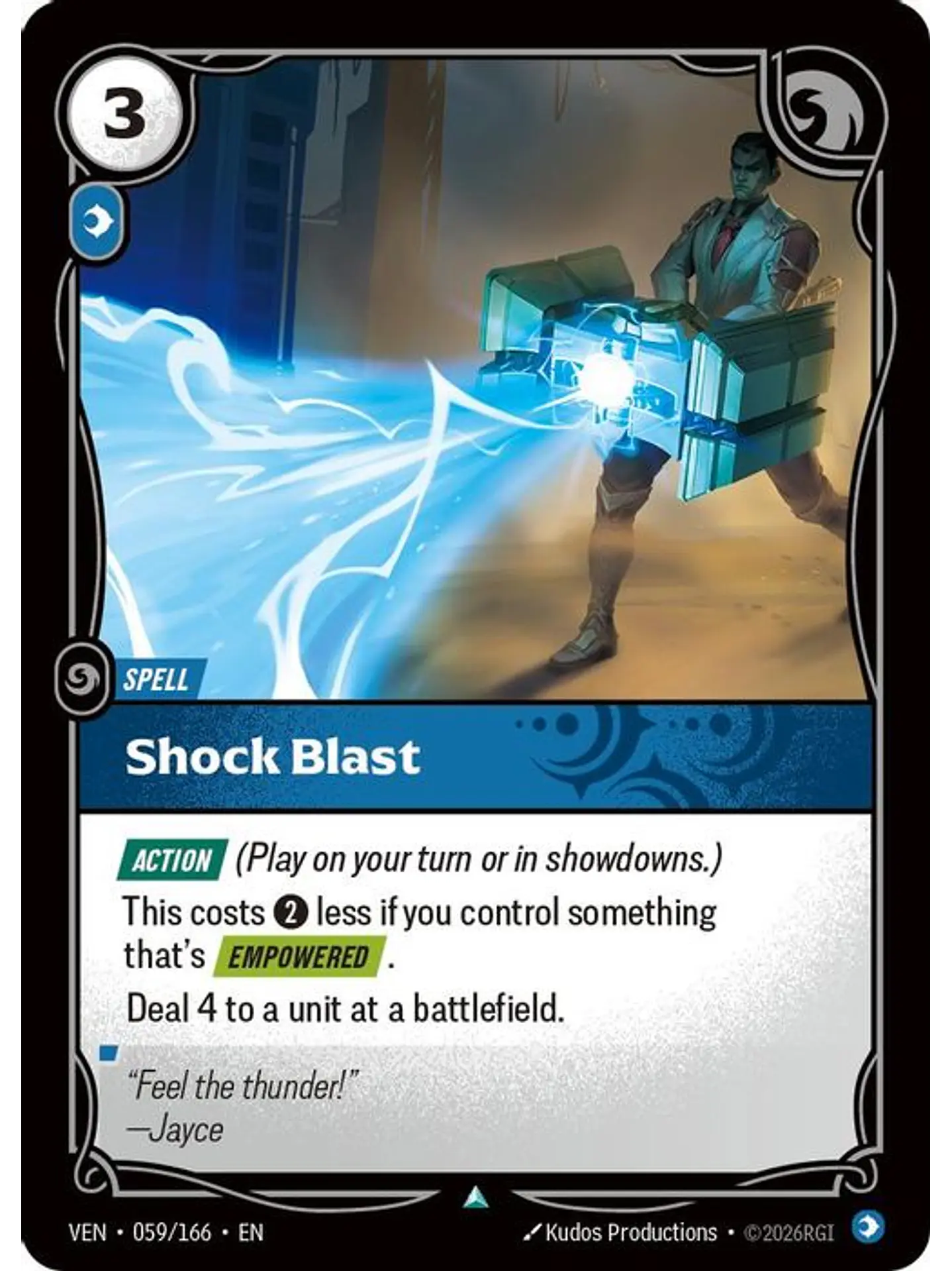 059/166 U Shock Blast (FOIL) 1
