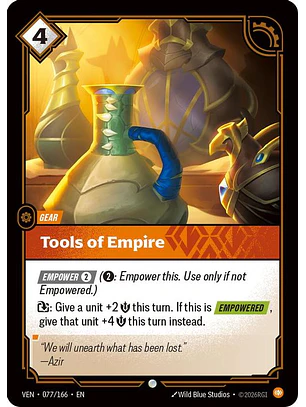 077/166 C Tools of Empire (FOIL)