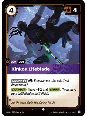 093/166 C Kinkou Lifeblade (FOIL)