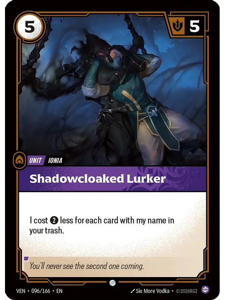 096/166 C Shadowblade Lurker (FOIL) 1