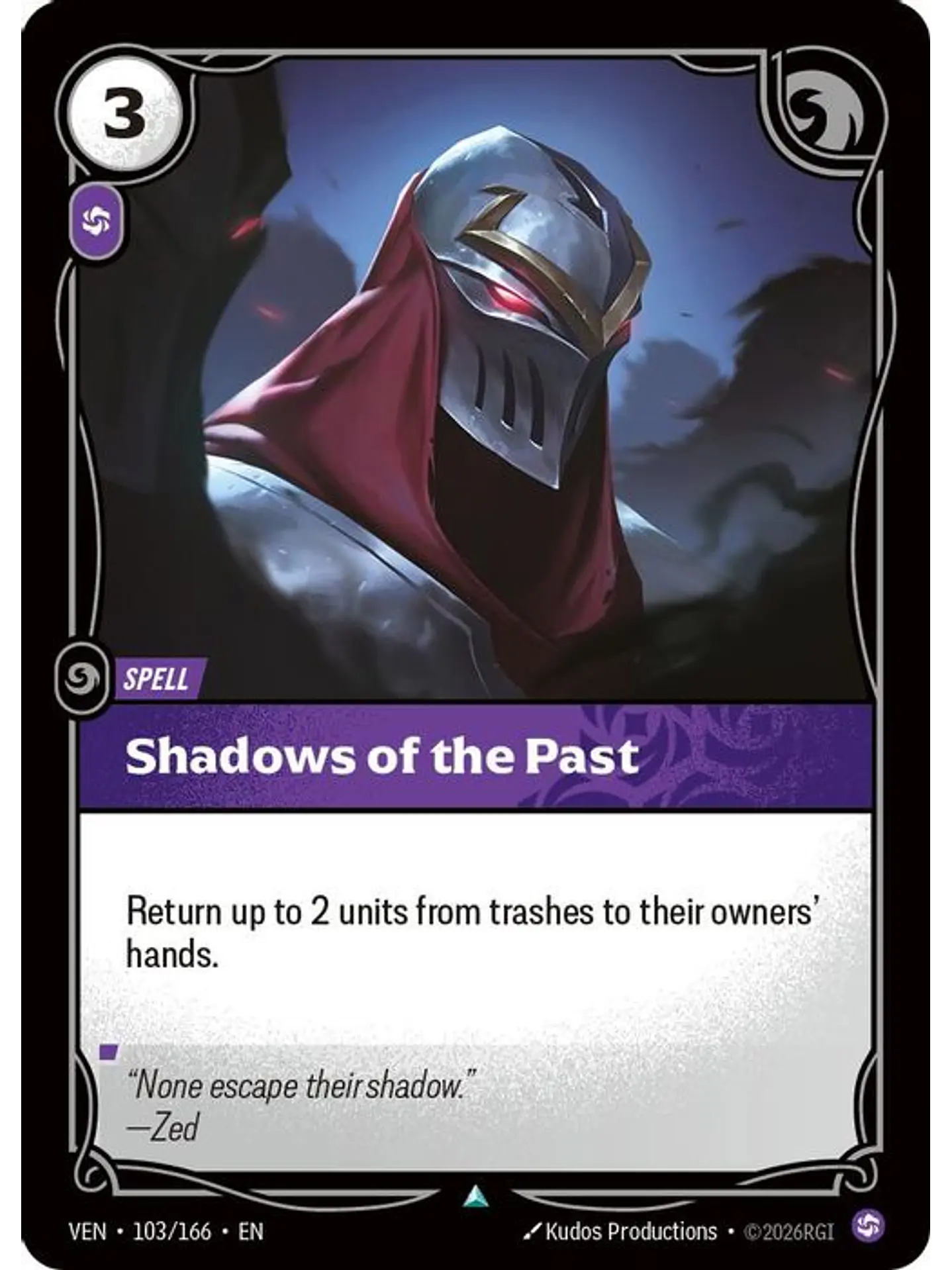 103/166 U Shadows of the Past (FOIL) 1