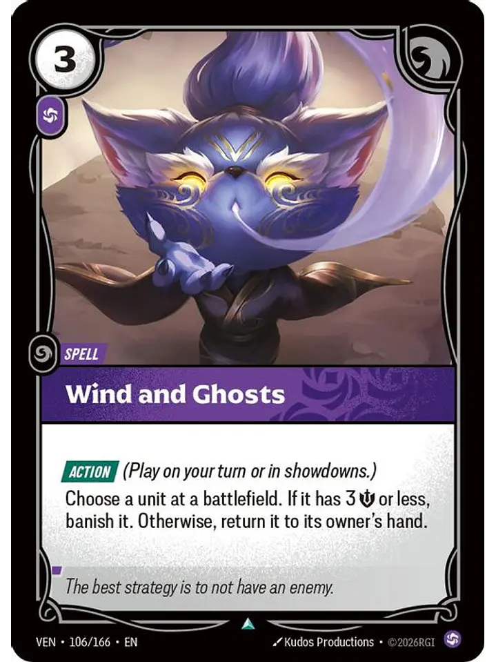 106/166 U Wind and Ghosts (FOIL) 1