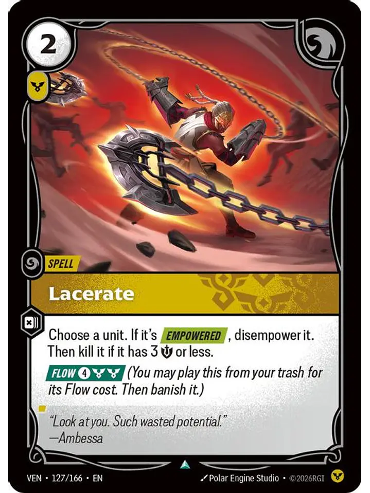 127/166 C Lacerate (FOIL) 1