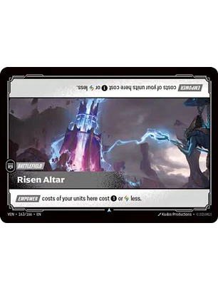 163/166 U Risen Altar (FOIL)