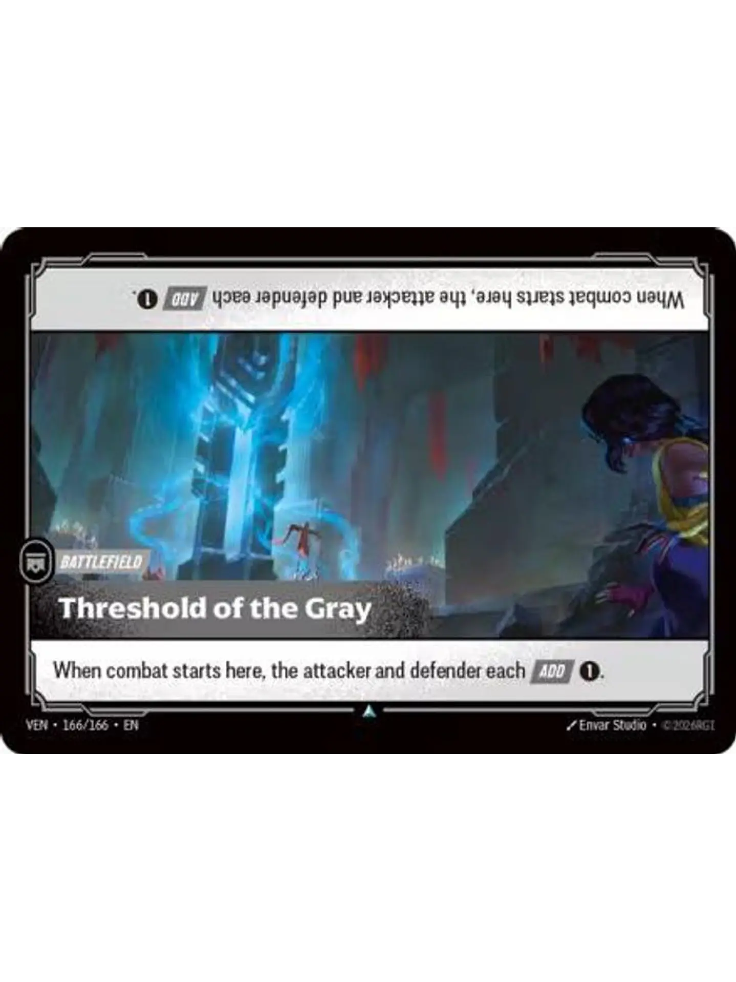 166/166 U Threshold of the Gray (FOIL) 1