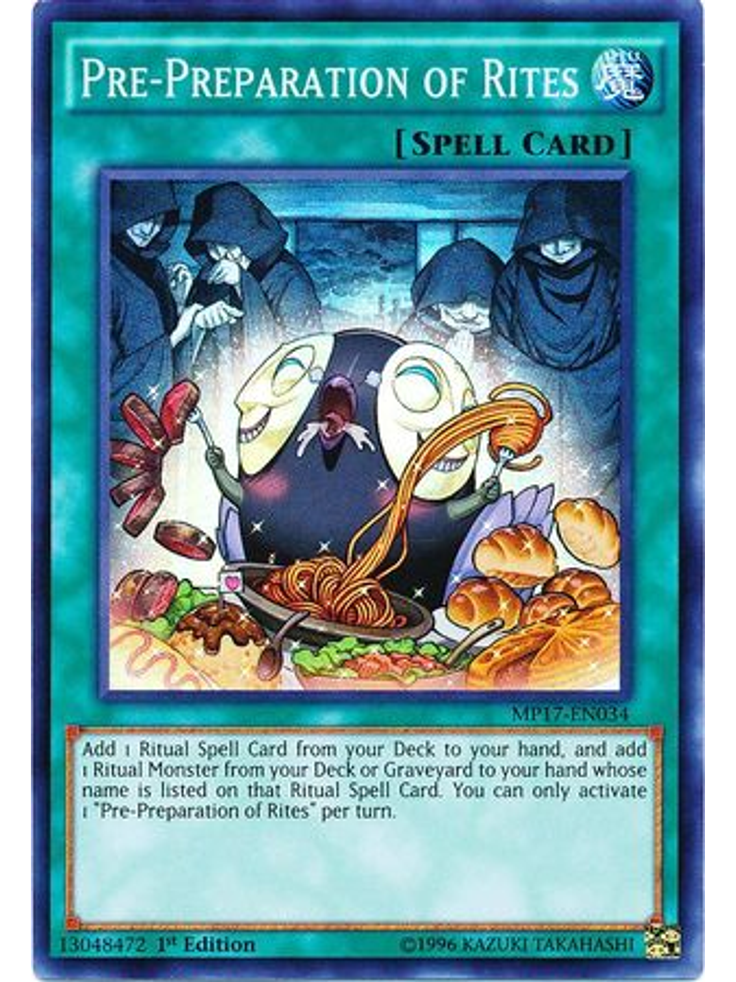 Pre-Preparation of Rites - MP17-EN034 - Super Rare 1st Edition 1