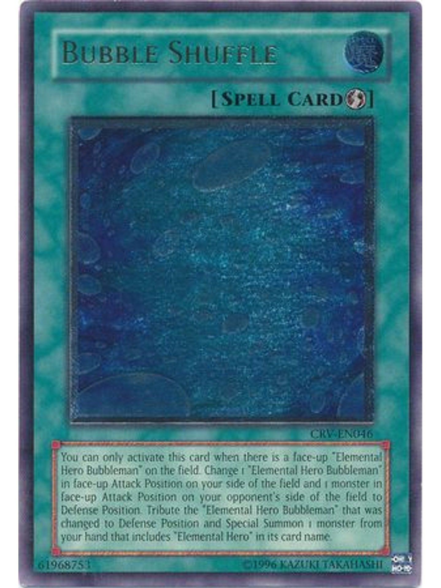 Bubble Shuffle - CRV-EN046 Unlimited - Ultimate Rare 1
