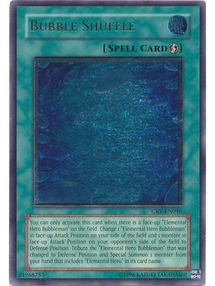 Bubble Shuffle - CRV-EN046 Unlimited - Ultimate Rare 1