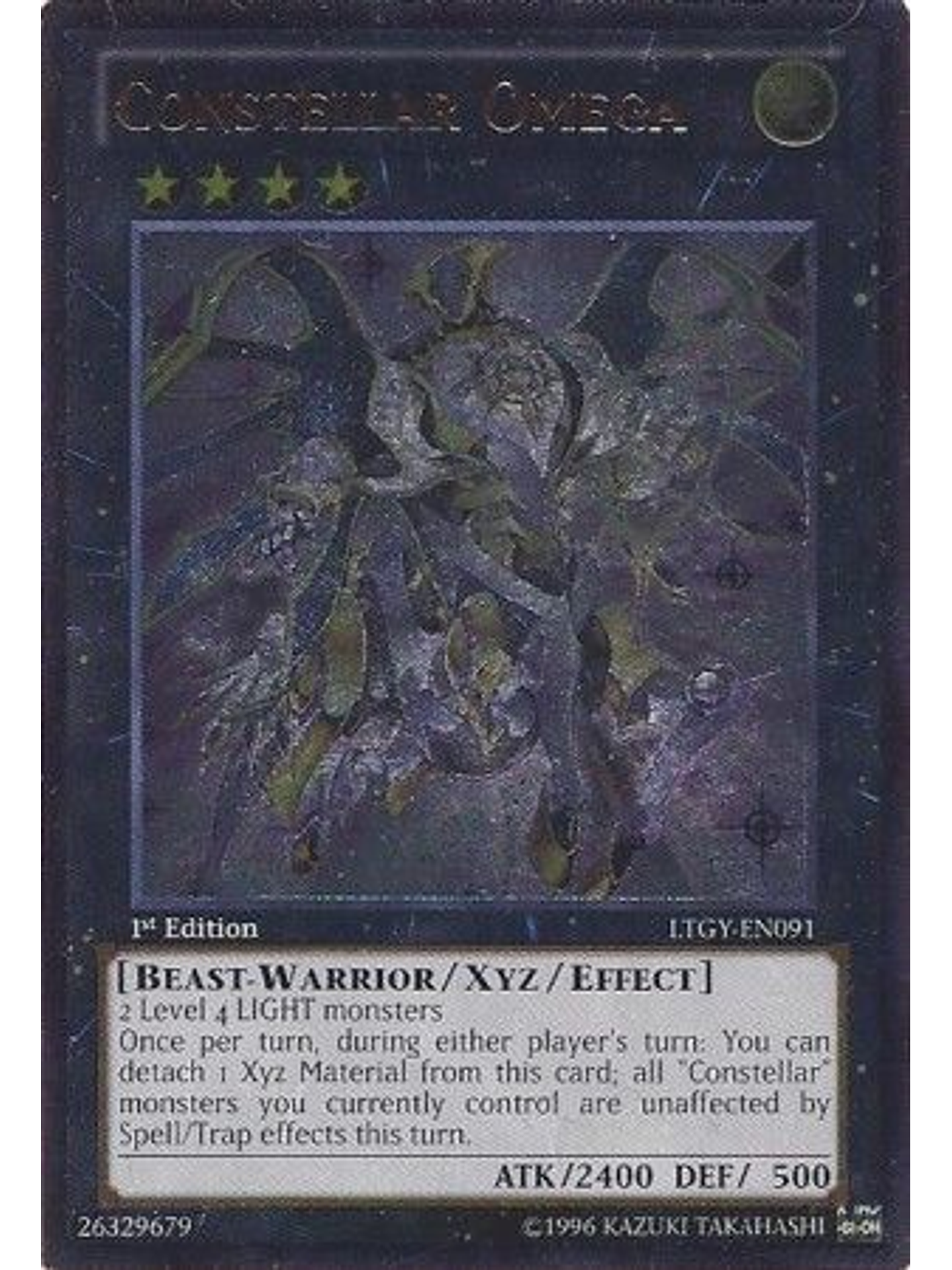 Constellar Omega - LTGY-EN091 1st Edition - Ultimate Rare 1