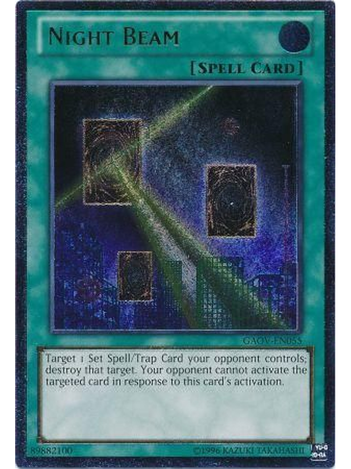 Night Beam - GAOV-EN055 Unlimited - Ultimate Rare 1