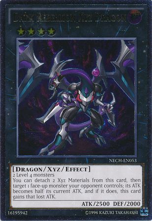 Dark Rebellion Xyz Dragon - NECH-EN053 Unlimited - Ultimate Rare