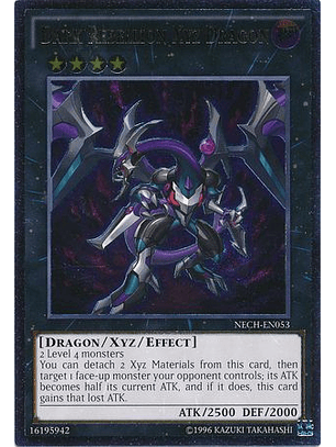 Dark Rebellion Xyz Dragon - NECH-EN053 Unlimited - Ultimate Rare