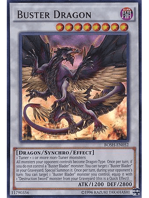 Buster Dragon - BOSH-EN052 - Ultra Rare Unlimited