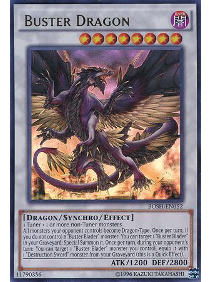 Buster Dragon - BOSH-EN052 - Ultra Rare Unlimited 1