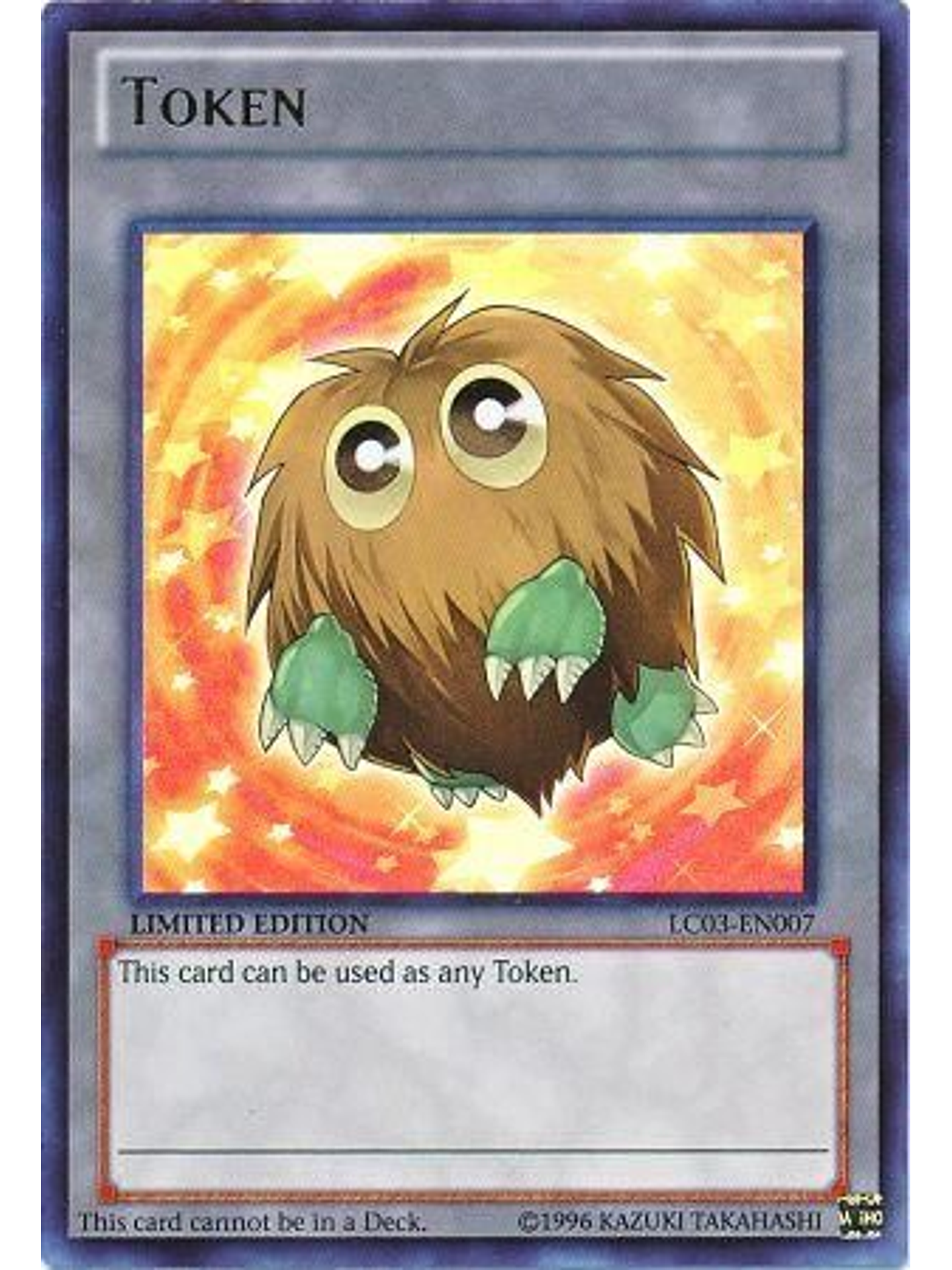 Orange Kuriboh Token - LC03-EN007 - Ultra Rare 1st Edition 1