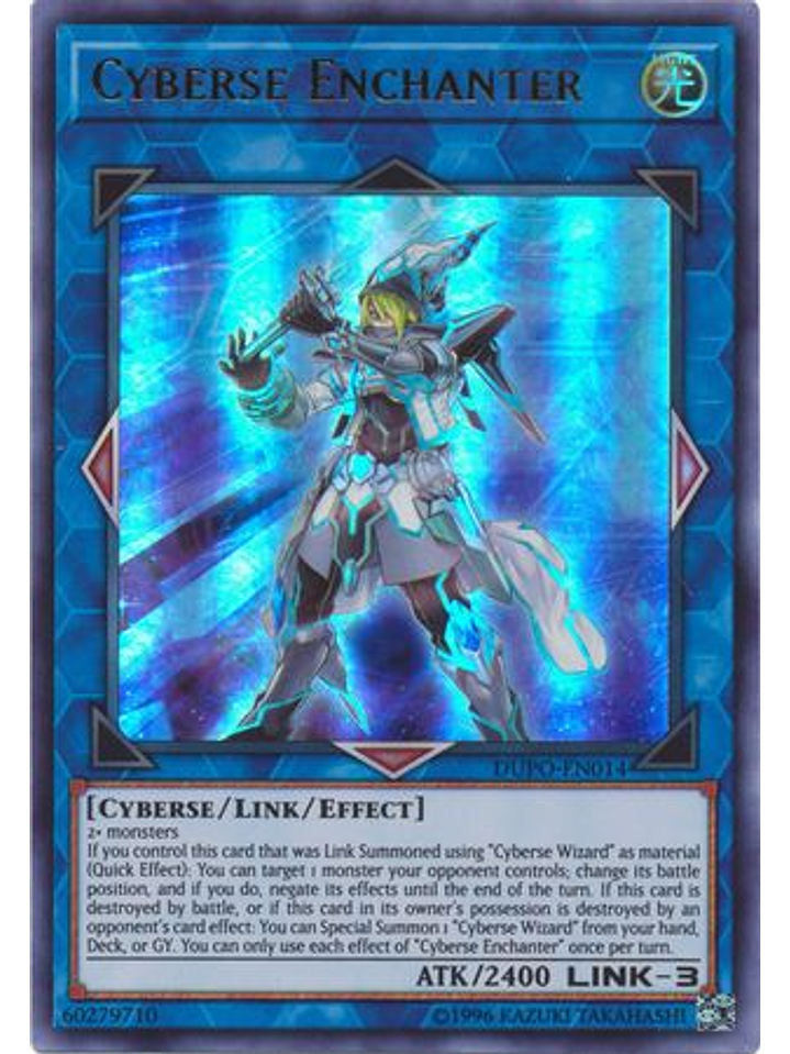 Cyberse Enchanter - DUPO-EN014 - Ultra Rare Unlimited 1