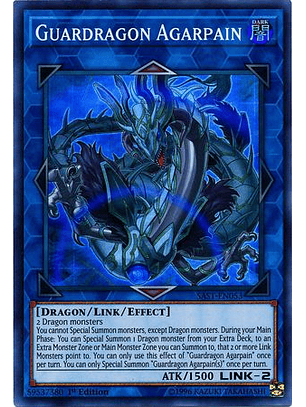 Guardragon Agarpain - SAST-EN053 - Super Rare 1st Edition