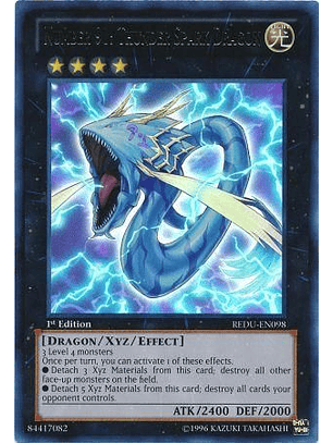 Number 91: Thunder Spark Dragon - REDU-EN098 - Ultra Rare 1st Edition