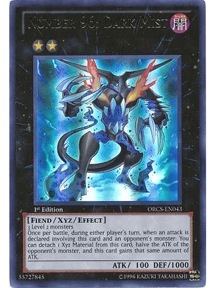 Number 96: Dark Mist - ORCS-EN043 - Ultra Rare 1st Edition